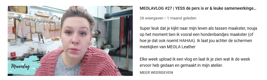 Meola vlog