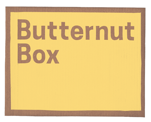 Dit is het logo van de Butternutbox